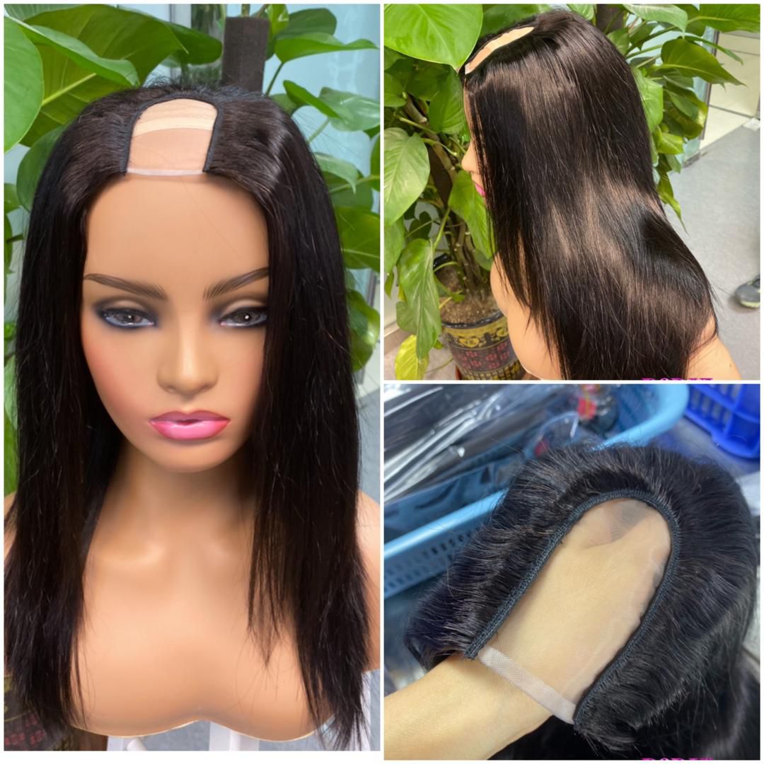 Straight U-Part Wig