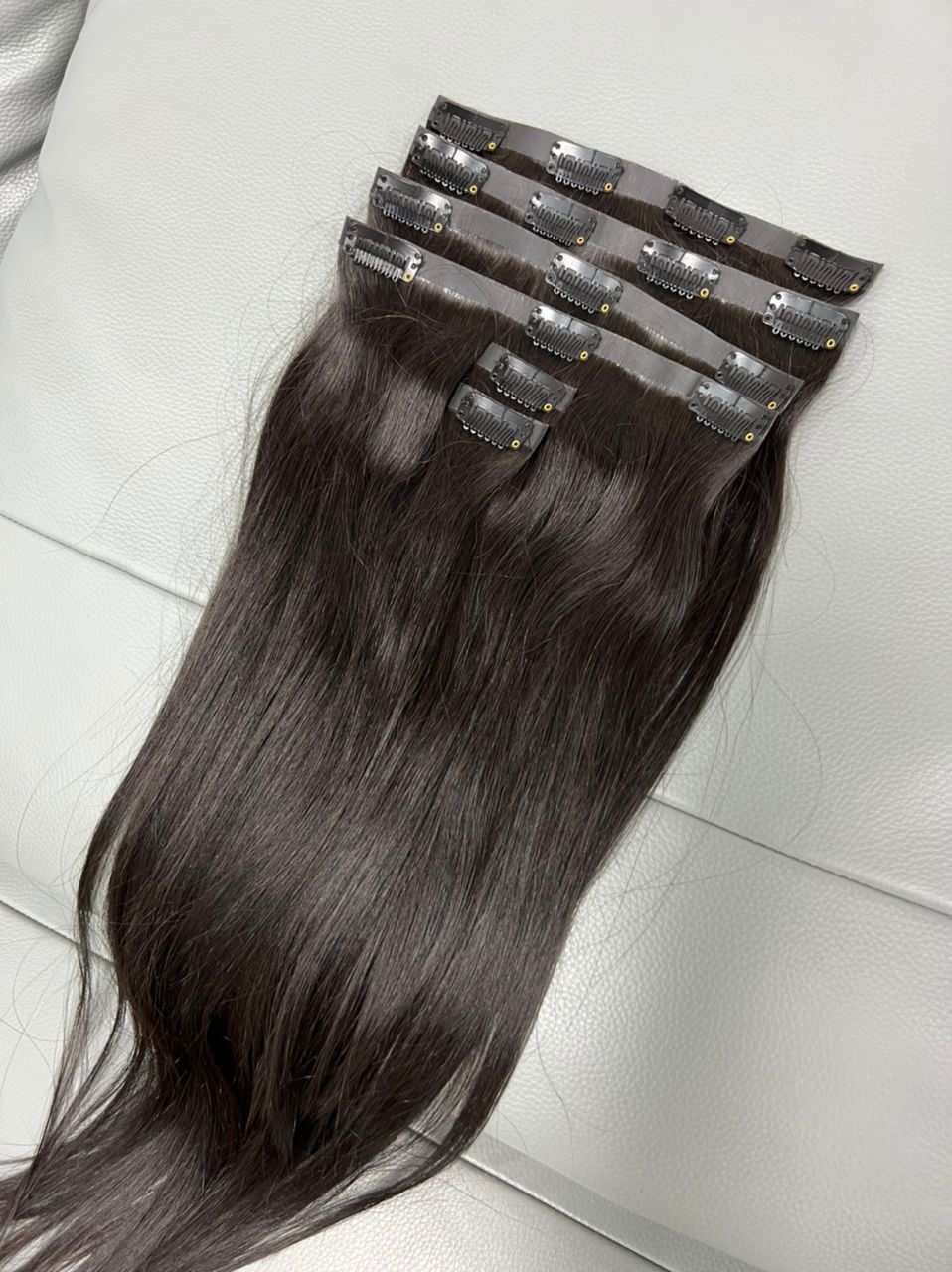 Kinky Straight Clip-In Hair Extension